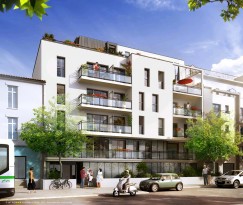 Prespective programme immobilier Villa Onda Nantes